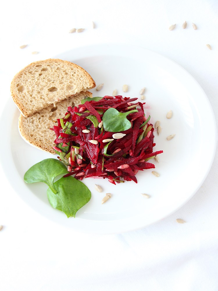 Rote Beete Salat - aber bitte kinderfreundlich | My Healthy Kid